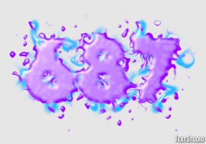 Image result for 687 Text Effect