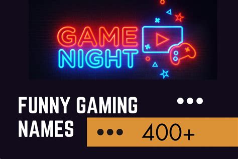 400+ Funny Gaming Names To Standout Among Your Friends – Names Frost
