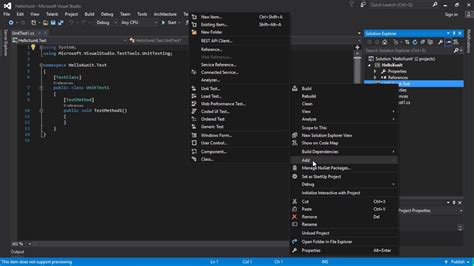 XUnit Tutorial 的图像结果