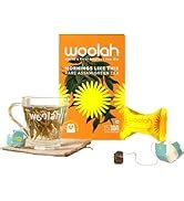Woolah Green Tea Assortment pack, Organic BAGLESS Tea Dip (15 Dips /30 ...