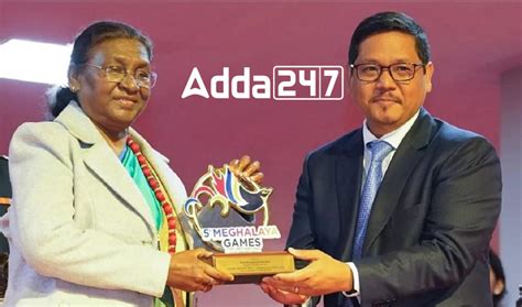 Indian President Inaugurated 5th Meghalaya Games