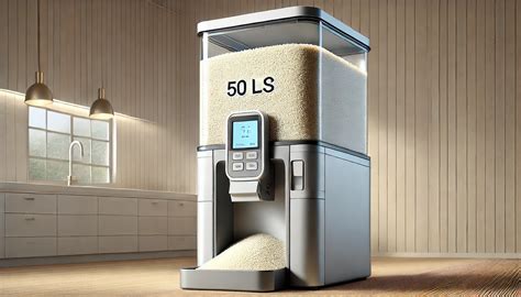 Large Rice Dispenser 50 lbs: Top Features to Look For