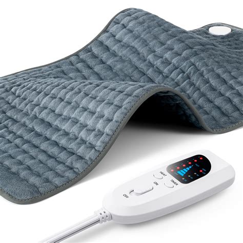17"x33" Heating Pad XXXL for Back Pain Relief and Cramps, Heated Pad for Neck/Shoulder/Leg/Knee ...