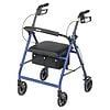 Drive Medical Rollator Rolling Walker with Wheels, Fold Up Removable ...