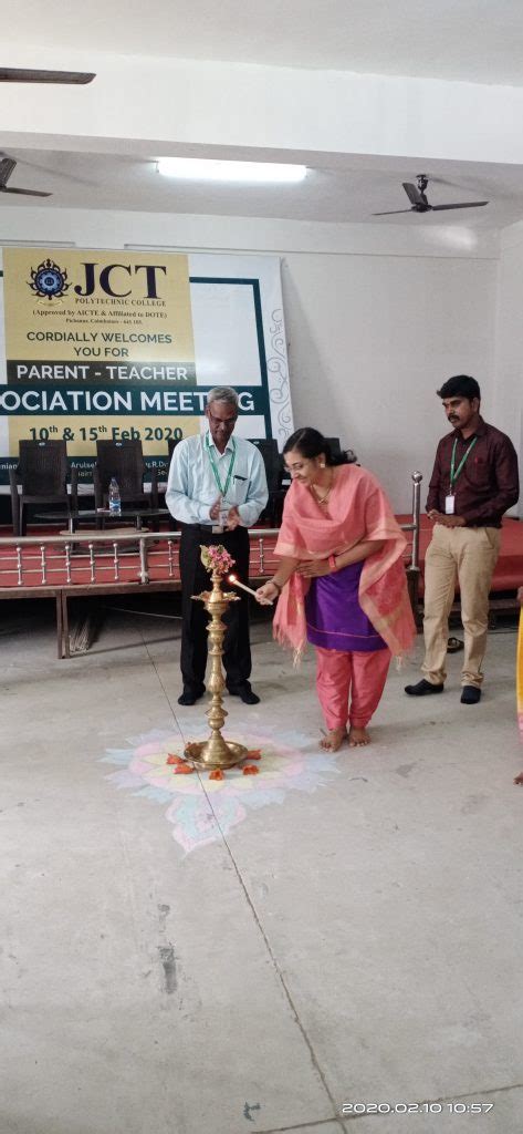 Parent Teacher Association Meeting – JCT Polytechnic