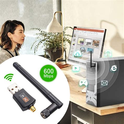 USB Wifi Receiver used in all kinds of household and official places f ...