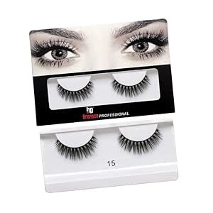 Buy BRONSON PROFESSIONAL | False Eyelash, Eye Makeup Lash 3D Faux Mink ...