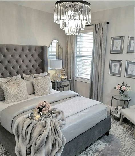 bedroom inspirations grey headboard