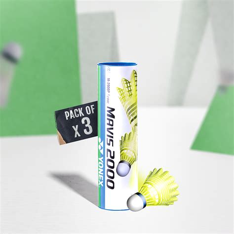 Buy now YONEX Mavis 2000 Nylon Badminton Shuttlecock – InstaSport