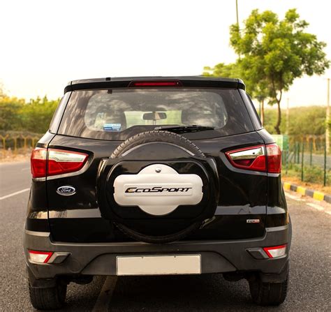 Future It is Half/Sporty Spare Wheel Cover for Ford Ecosport(Smoke Grey ...