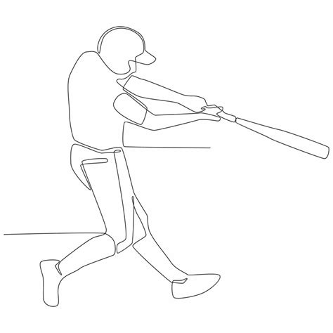 Continuous Line Drawing Baseball 的图像结果