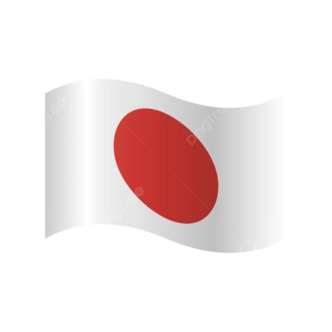 Vector Realistic Illustration Of Japan Flags, Japan, Flag, Japan Day ...