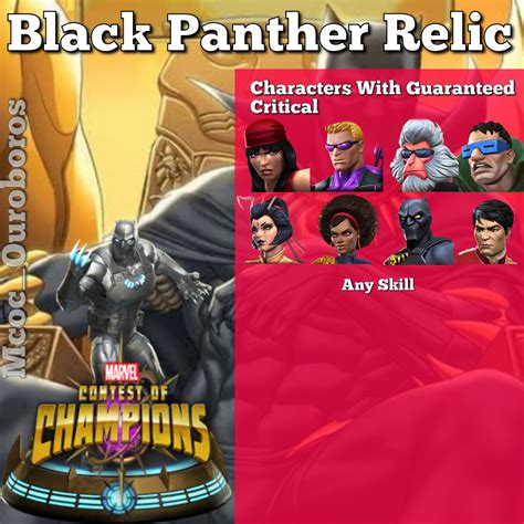 Black Panther Relic Infographic (September 2023) English and Spanish ...