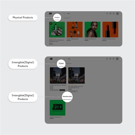b.stage | Sell both physical and digital products on b.stage SHOP