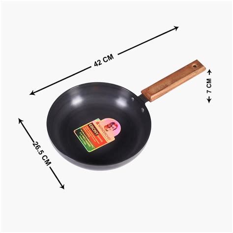 Buy WONDERCHEF Ebony Deep Frying Pan -1.5 L - 26.5 cm from Wonderchef ...