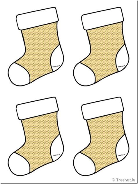 Image result for Stocking Cut Out Pattern