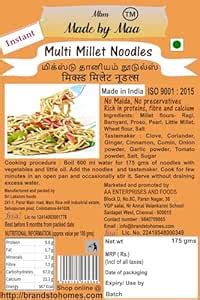 Made by Maa Instant Multi-Millet Noodles | No Maida, No Preservatives ...