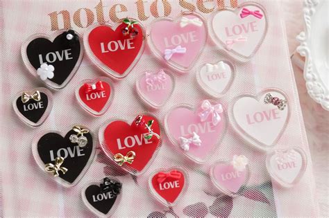 オリジナルハートパーツをミニパーツで可愛くアレンジしちゃおう♡ | COCONEL