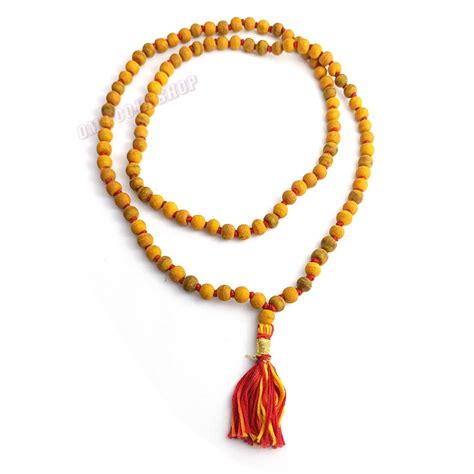 Buy Haldi Mala | Turmeric Rosary online from India