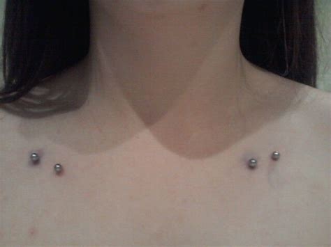 Pin by no sleep on Piercing | Collar bone piercing, Cool piercings ...