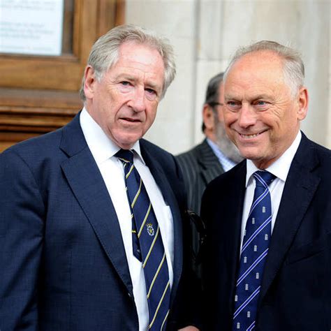 Rod Bransgrove and Colin Graves attend the memorial Service for Tony ...