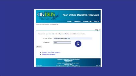 Logging into OKDHSLive! | Genially