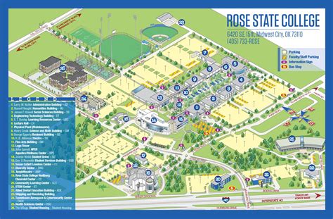Campus Map — Rose State College Workforce Development