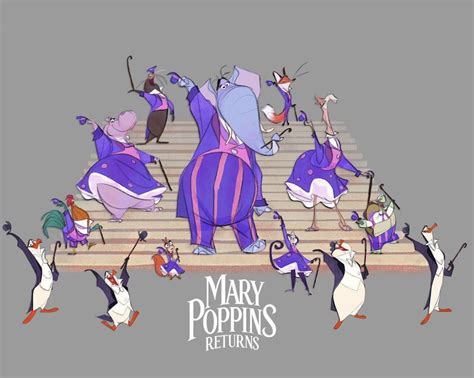 Character Designs do filme Mary Poppins Returns, por James Woods ...