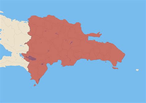 Republik Dominika: Peta, Populasi & Statistik