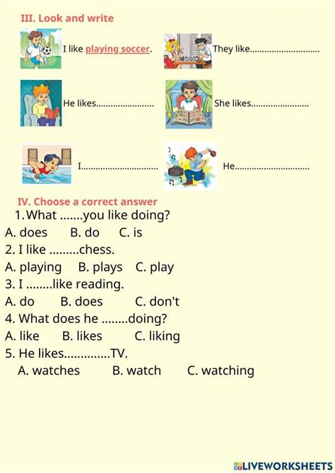 Like Doing Worksheet 的图像结果