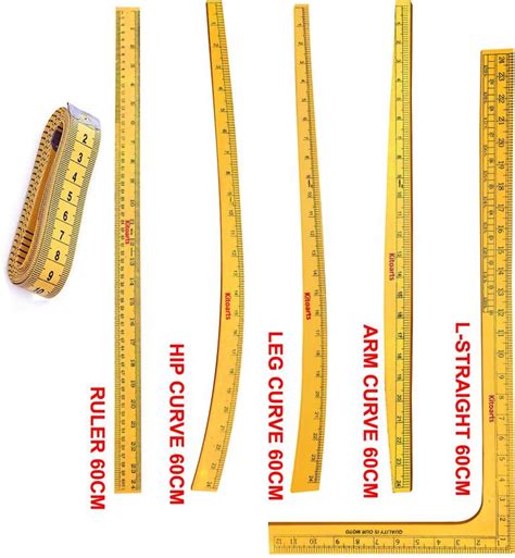 Kitoarts Wooden Tailoring Scales,Curves Scale for Tailoring ...