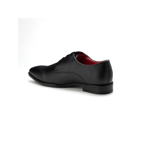 Men’s Black Derby Shoes | Black Formal Shoes | Semi-Gloss Finish – Ethik
