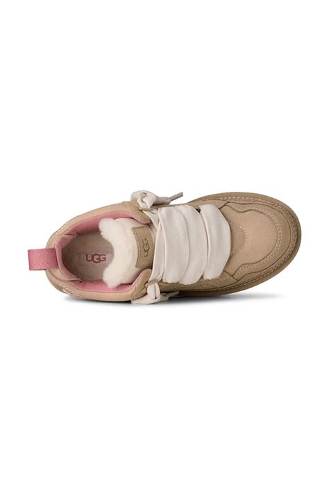 UGG sneakers in camoscio W Lowmel Meadow donna colore beige 1175114 ...