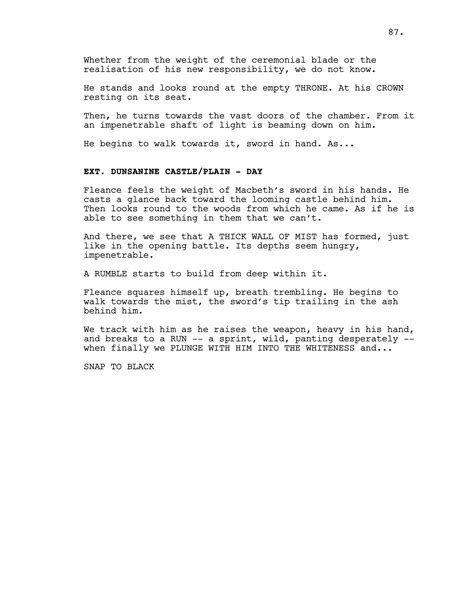 Image result for Macbeth Script