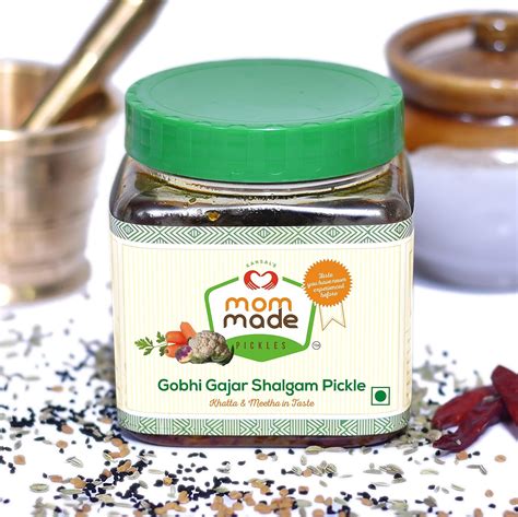 Mom Made Rasoi [500gm] Pickle //GAJAR GOBHI SHALGAM [Khatta & Meetha in ...