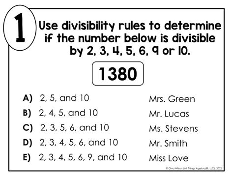 Image result for Routine Problem Solving Using Divisibility Rules