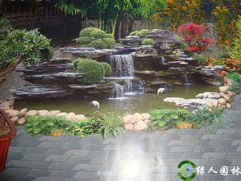 庭院英石假山流水、水池图片意向图 景观前线 访问www.inla.cn下载高清