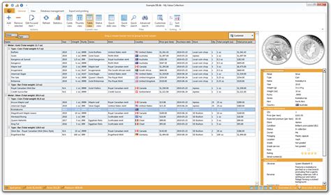 Image result for CoinManage Collection Database