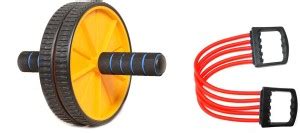 Shopeleven full body workout ab wheel and chest expander home, gym ...