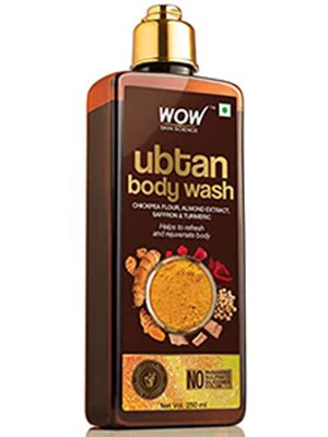 Buy Wow Skin Science Ubtan Body Wash For Tan Removal And Glowing Skin ...