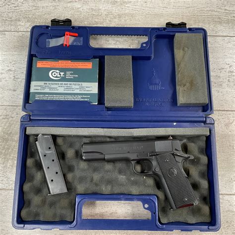 COLT MODEL M1991A1 SERIES 80 45ACP PISTOLCOLT MODEL M1991A1 SERIES 80 ...
