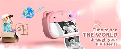 Instant Print Camera for Kids, Christmas Birthday Gifts for Girls Boys ...