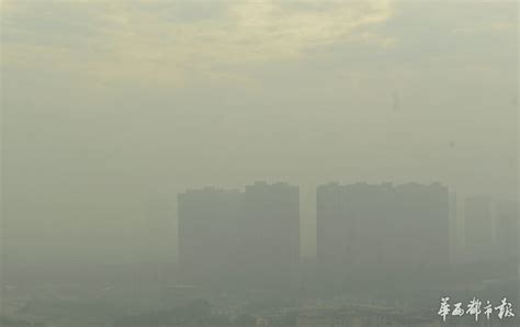 雾霾又来 成都、眉山乐山7城空气污染 - 四川 - 华西都市网新闻频道