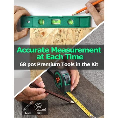 Buy KIMO Cordless Drill Driver Kit, 46PCS Accessories, 20V Impact Drill ...