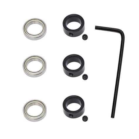Wolfride 3Pcs Router Bit Replacement Bearings Bottom Mounted Ball ...