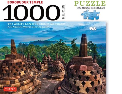 Borobudur Temple, Indonesia Jigsaw Puzzle - 1,000 India | Ubuy