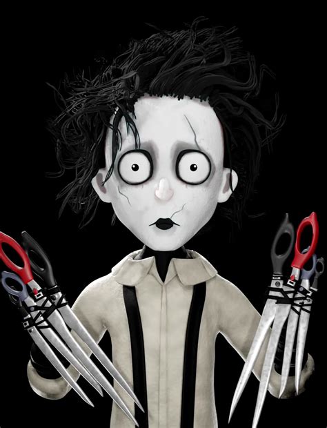 Edward Scissorhands Cartoon