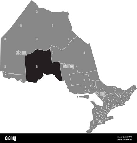 Map of thunder bay ontario Black and White Stock Photos & Images - Alamy