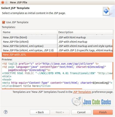 How to Convert Java Code in JSP 的图像结果