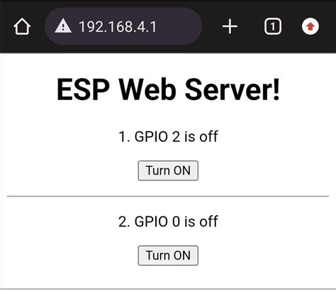 Esp8266 Web Server Control 的图像结果